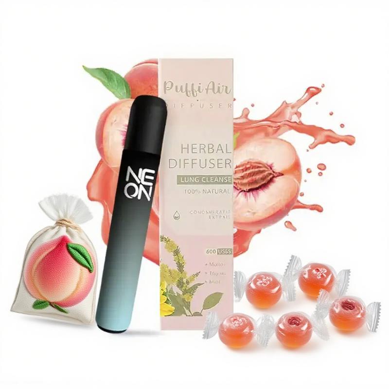 Berry Melatonin Relaxation Stick-Pure herb-HerbalDiffusionPen & Oral Air Freshening - 900 puff Healthcare Fitness Therapy Healthy Solution Wellness Therapeutic